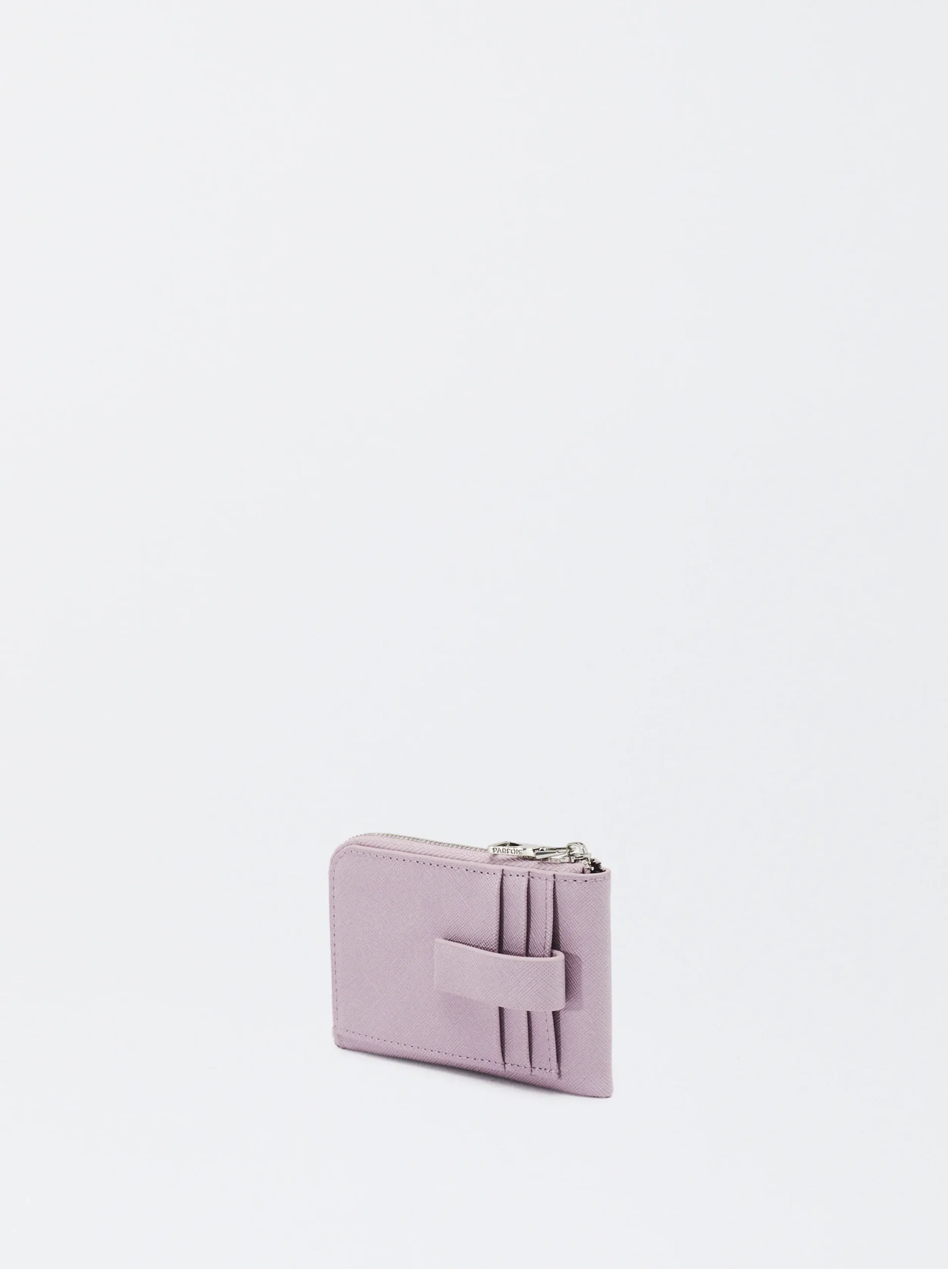 PARFOIS Monedero Con Tarjetero Violeta Cheap