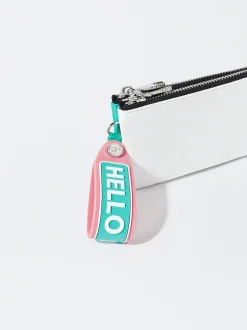 PARFOIS Monedero De Nylon Bicolor Blanco Discount