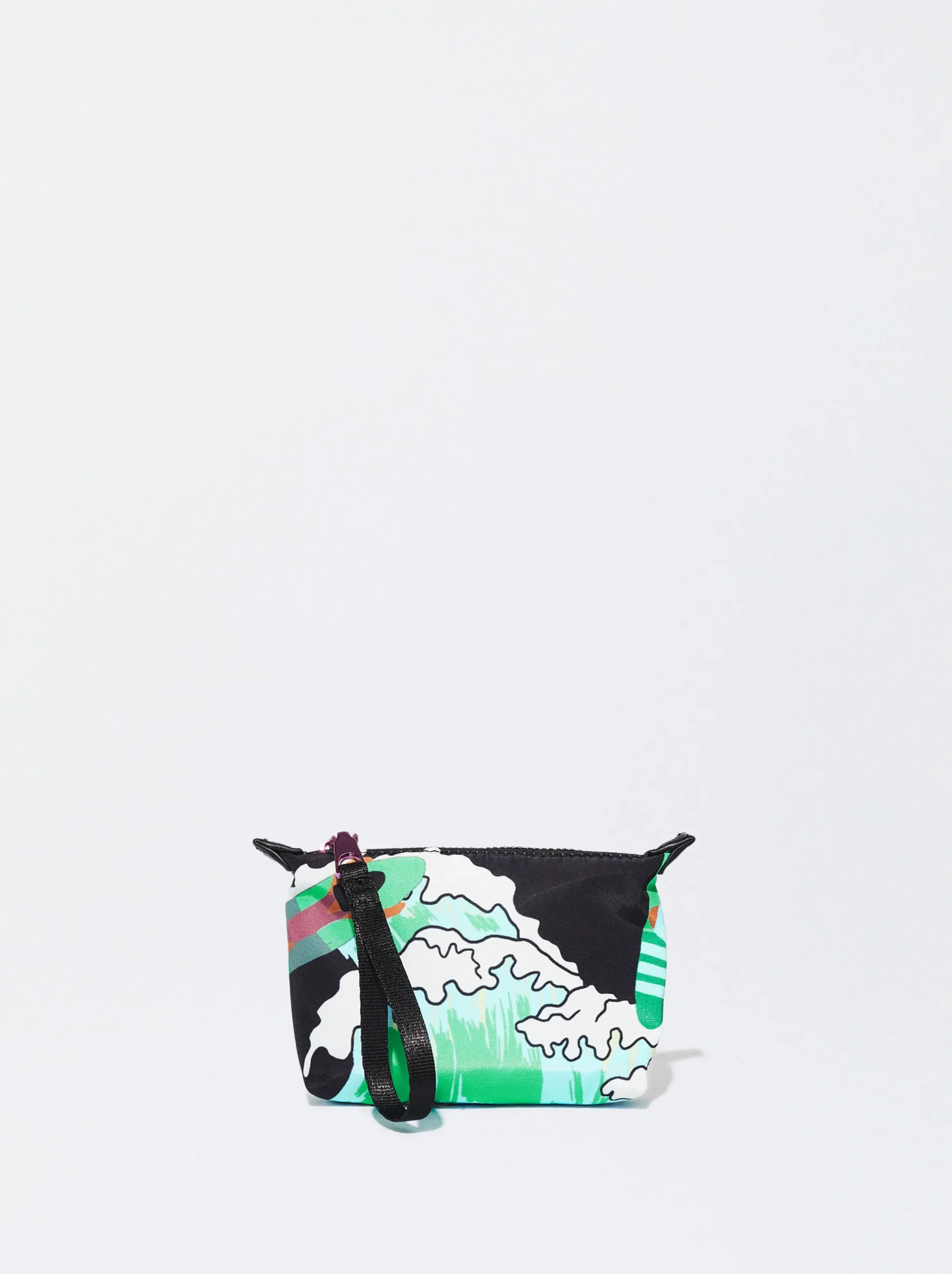 PARFOIS Monedero De Nylon Estampado Multicor Sale
