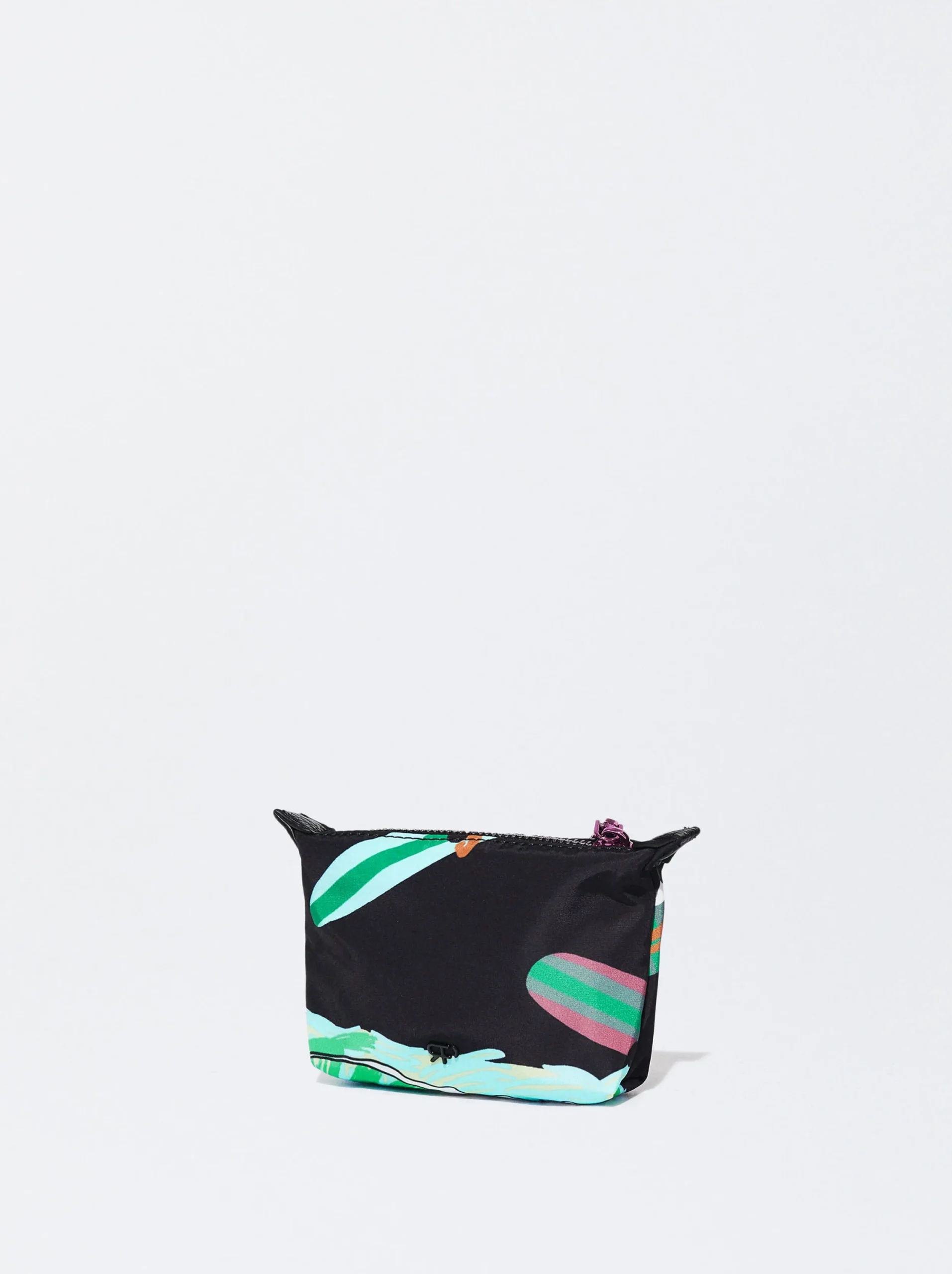 PARFOIS Monedero De Nylon Estampado Multicor Sale