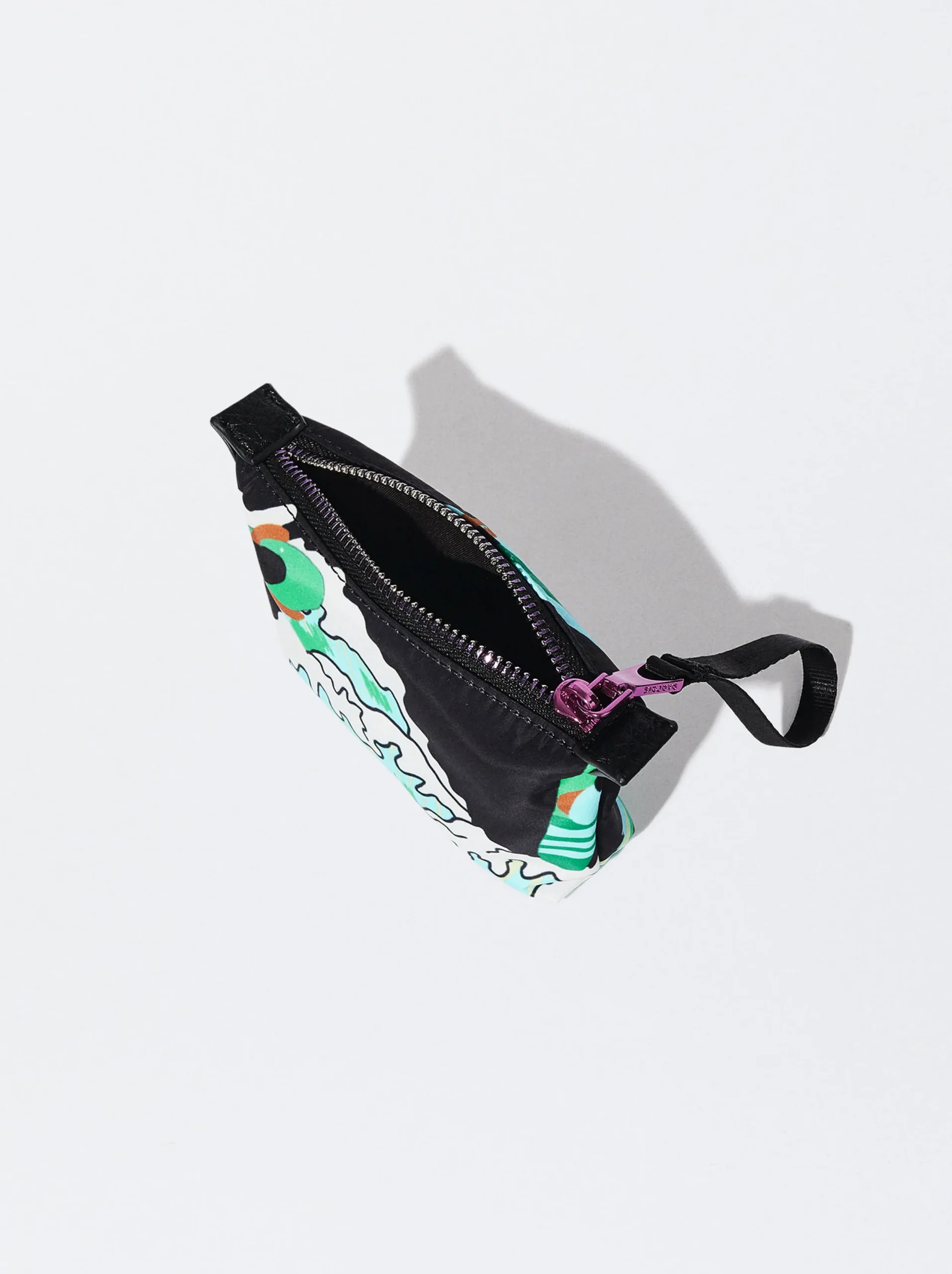 PARFOIS Monedero De Nylon Estampado Multicor Sale