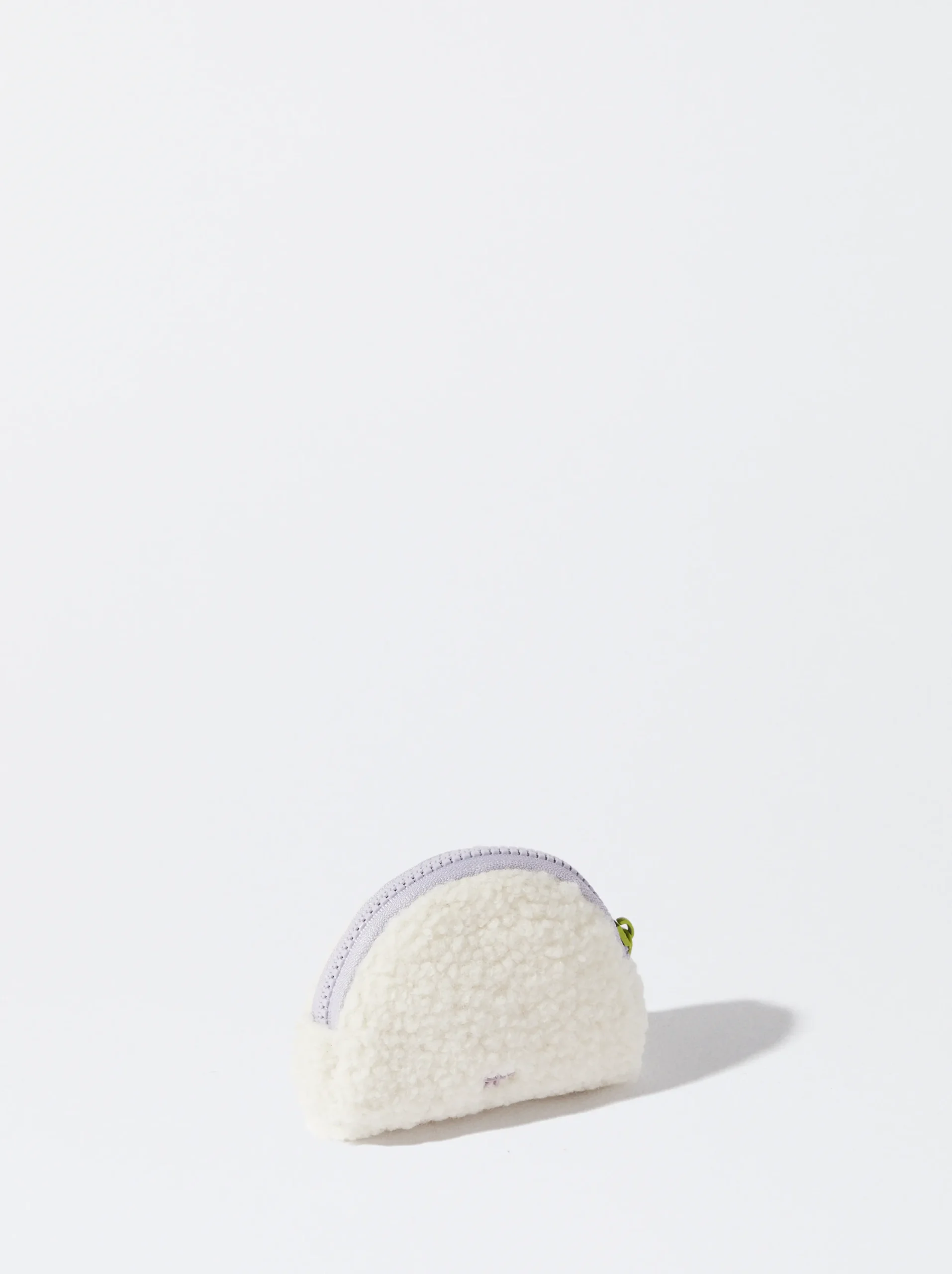 PARFOIS Monedero Efecto Pelo Blanco Cheap