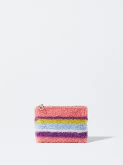 PARFOIS Monedero Efecto Pelo Multicor Cheap