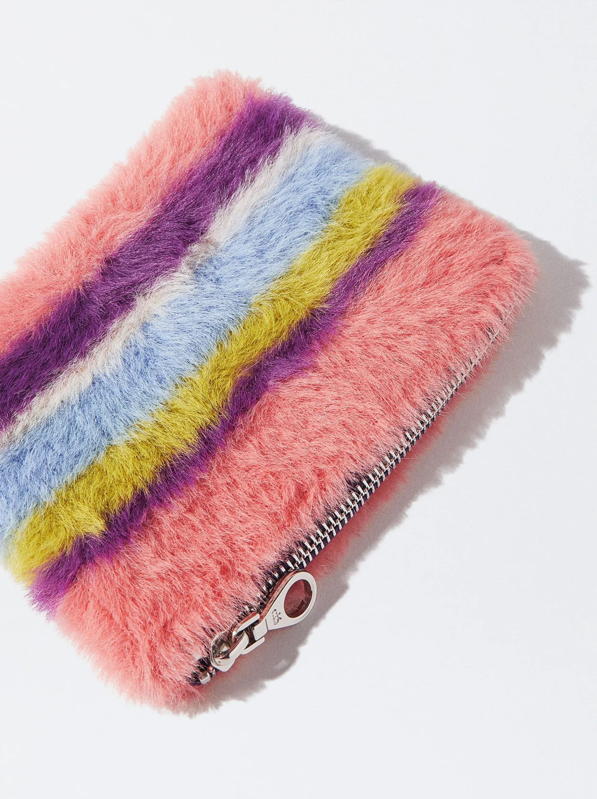 PARFOIS Monedero Efecto Pelo Multicor Cheap