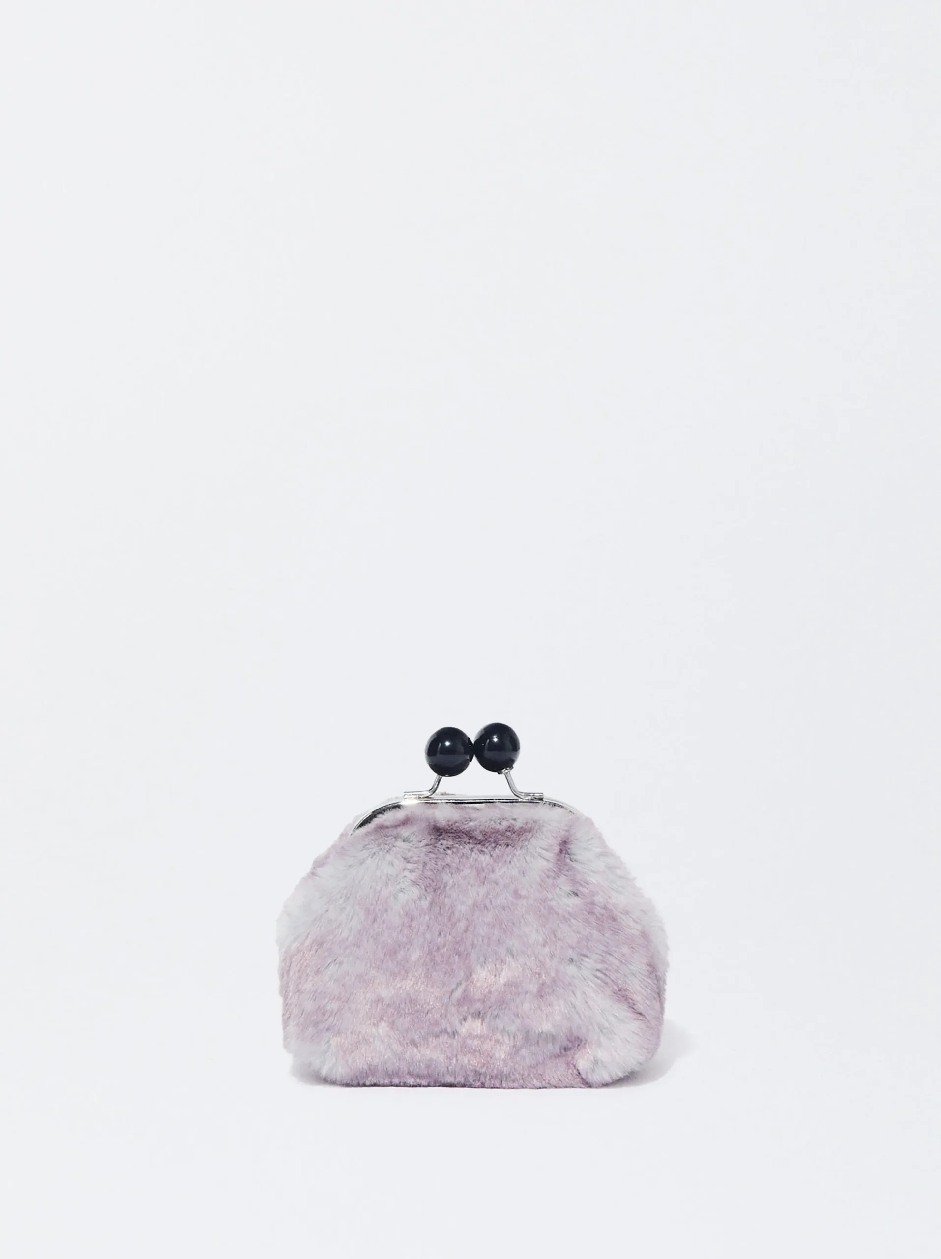 PARFOIS Monedero Efecto Pelo Violeta Cheap