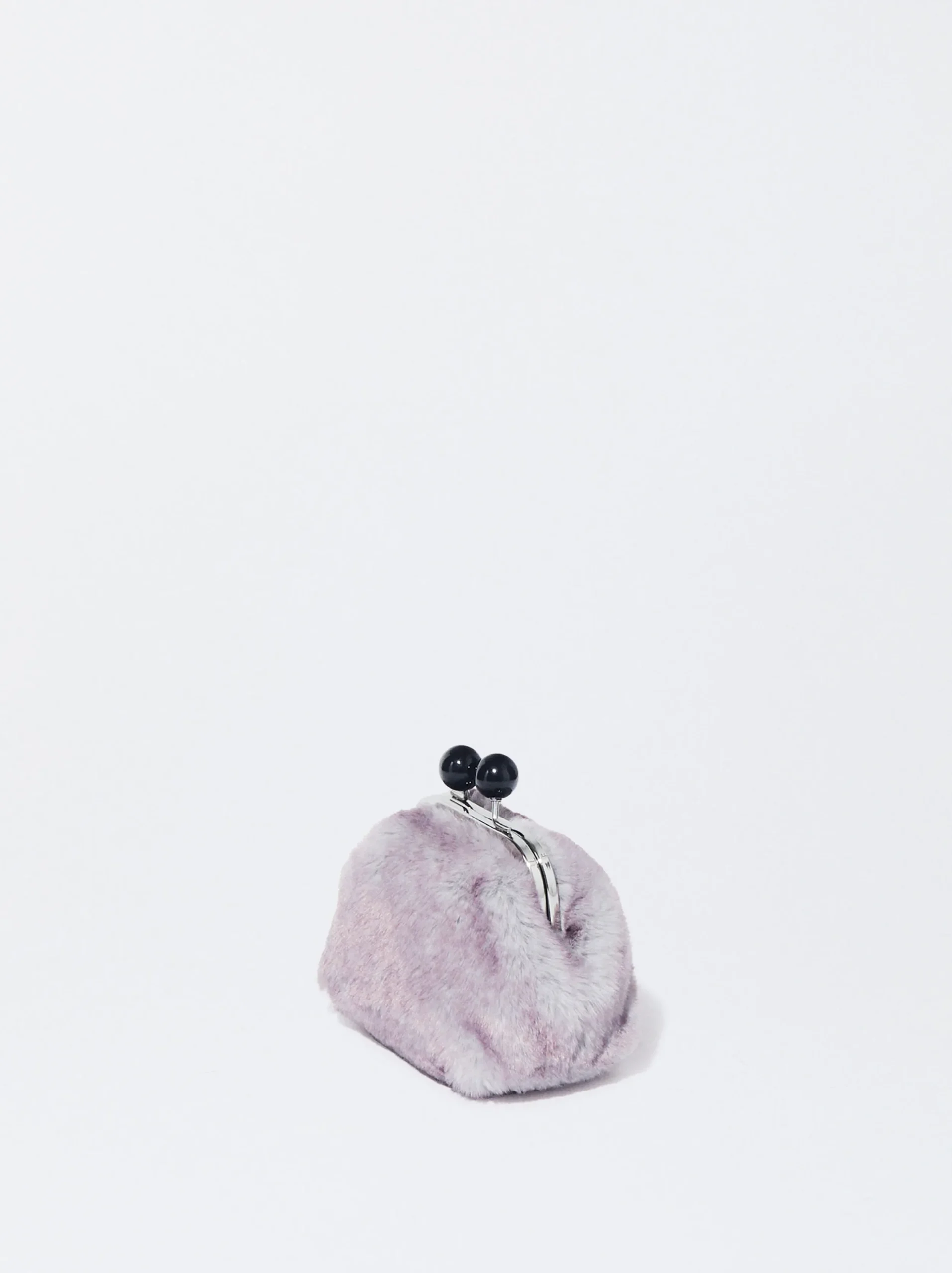 PARFOIS Monedero Efecto Pelo Violeta Cheap