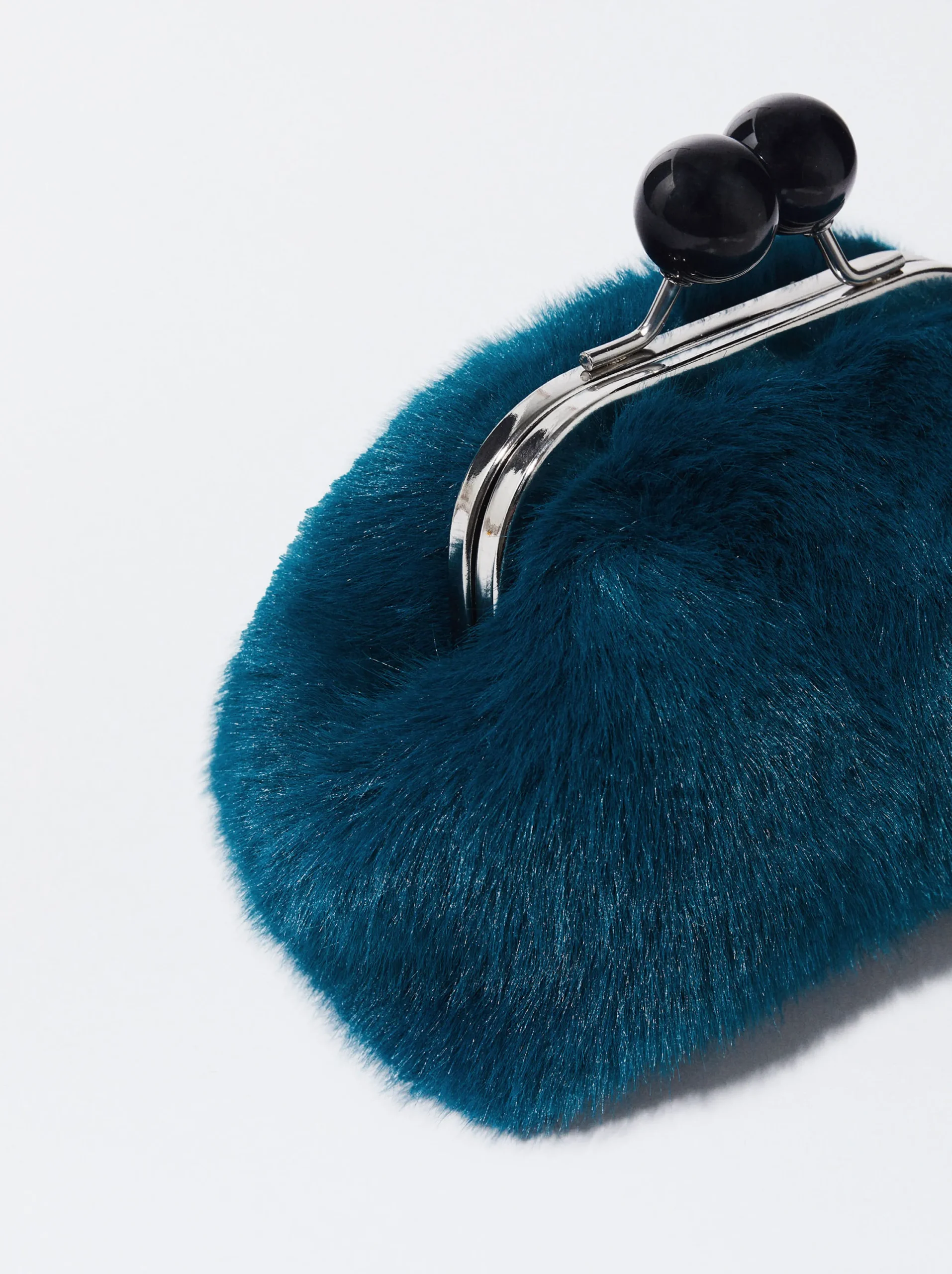 PARFOIS Monedero Efecto Pelo Azul Hot