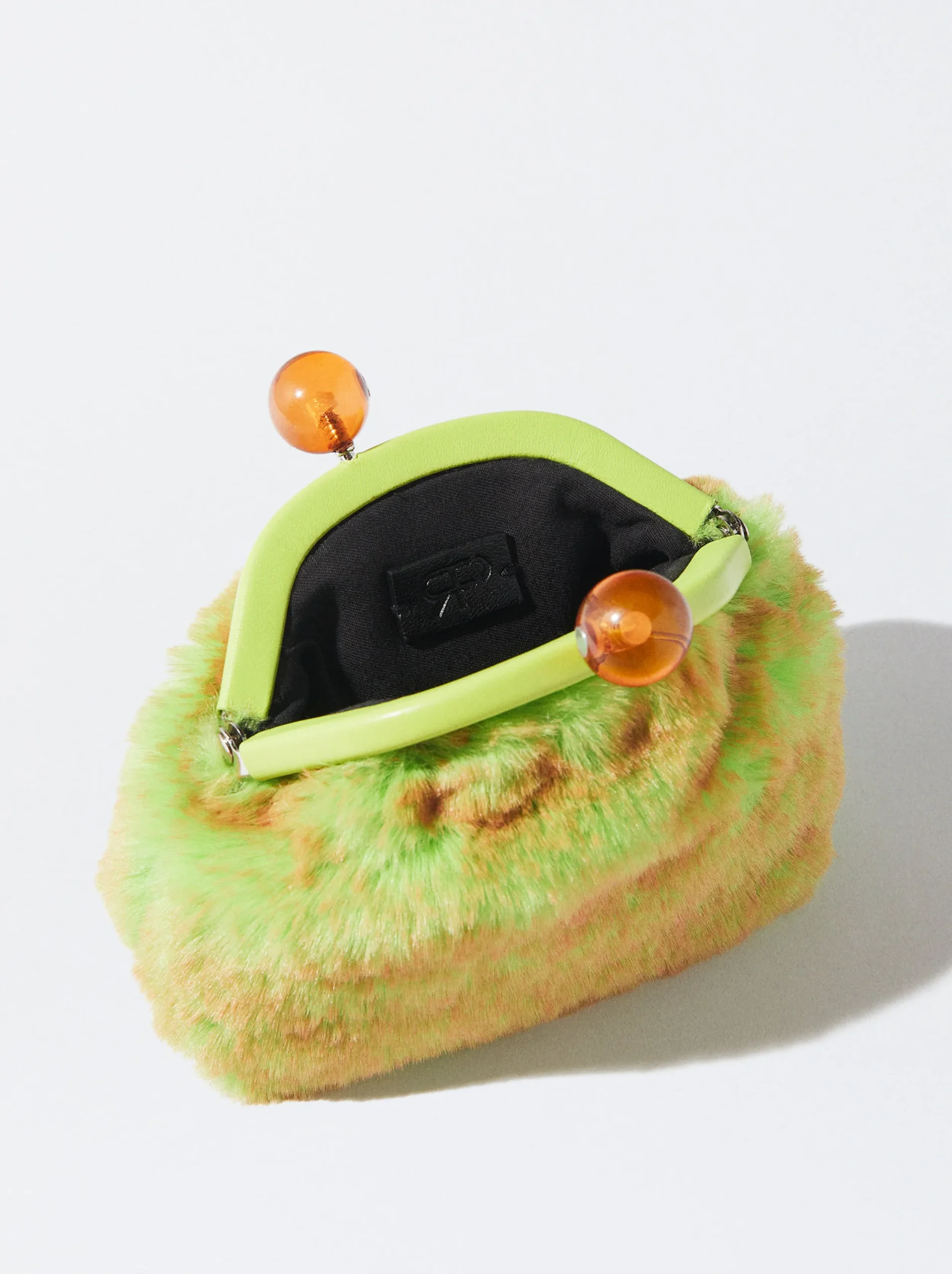 PARFOIS Monedero Efecto Pelo Verde Flash Sale