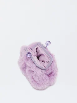 PARFOIS Monedero En Pelo Rosa Cheap