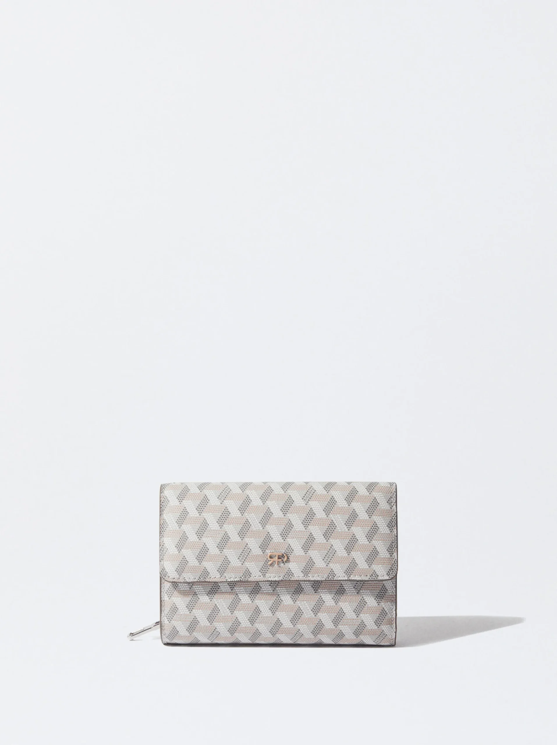 PARFOIS Monedero Estampado Crudo Best Sale