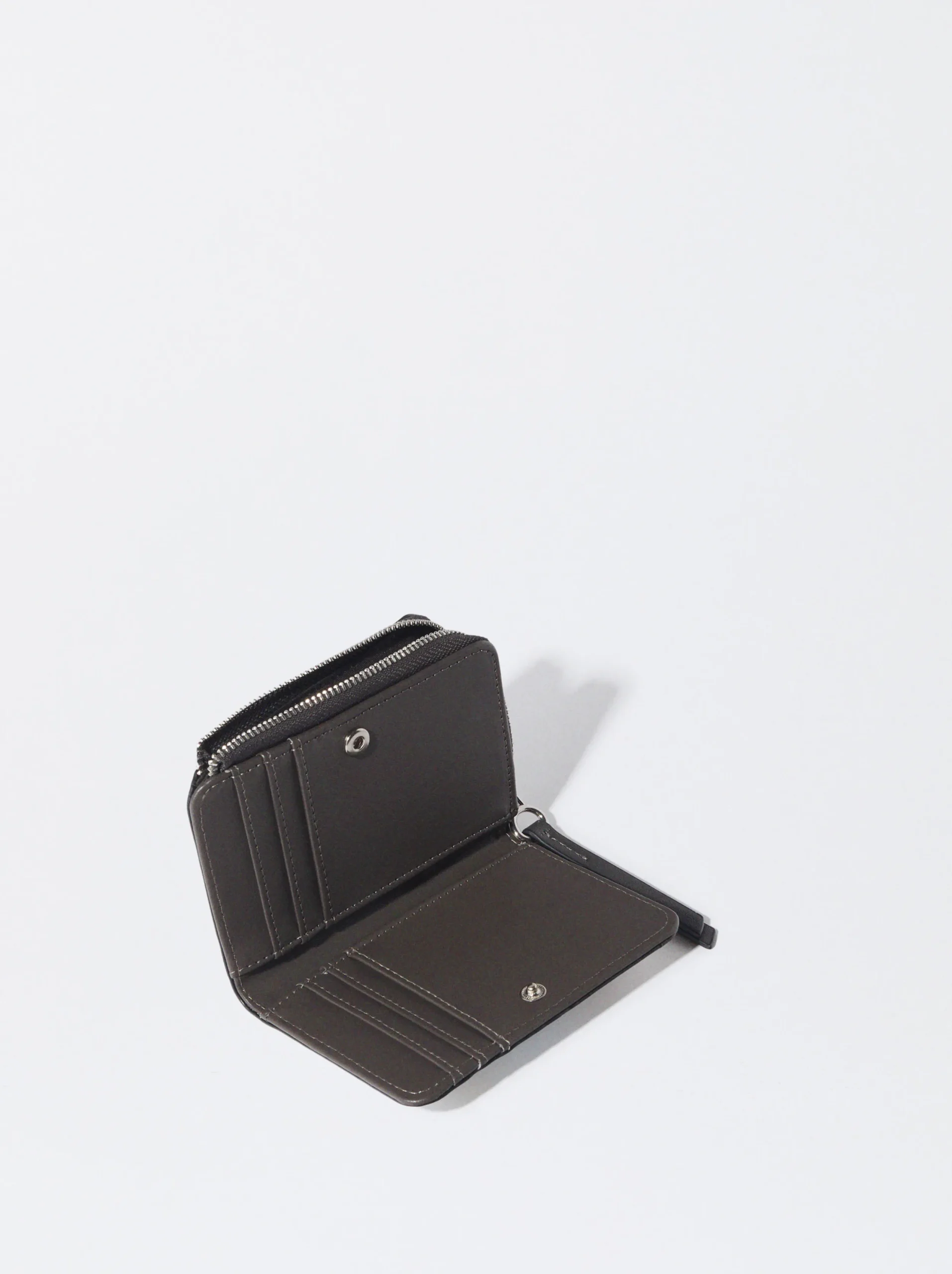 PARFOIS Monedero Estampado Gris New