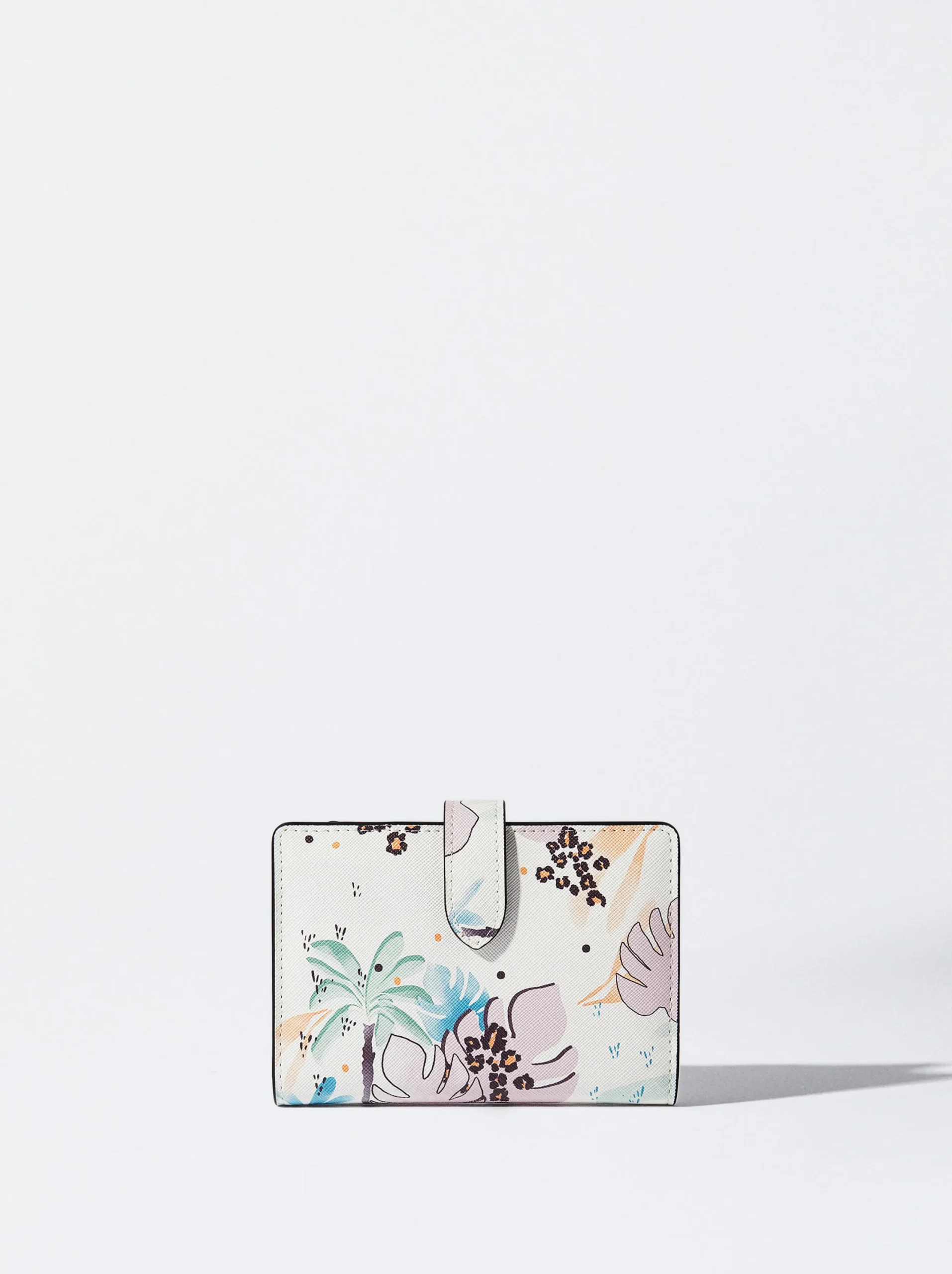 PARFOIS Monedero Estampado Crudo Sale