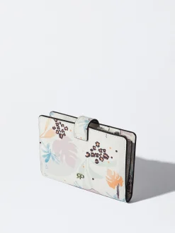 PARFOIS Monedero Estampado Crudo Sale
