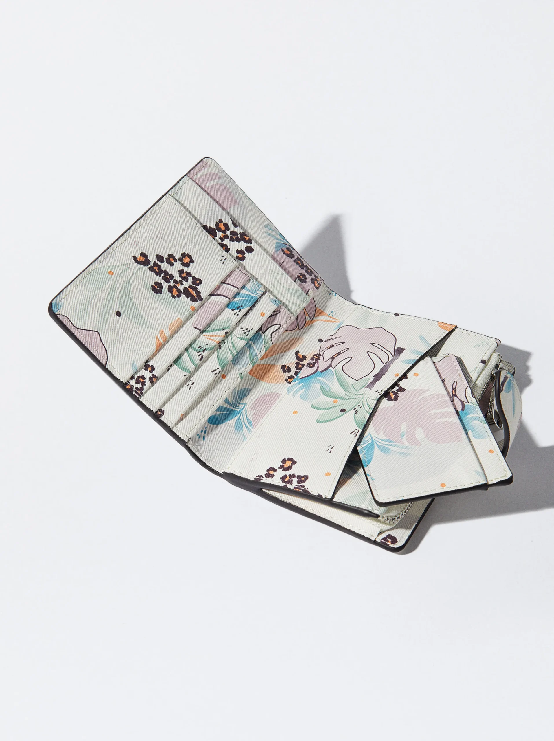 PARFOIS Monedero Estampado Crudo Sale