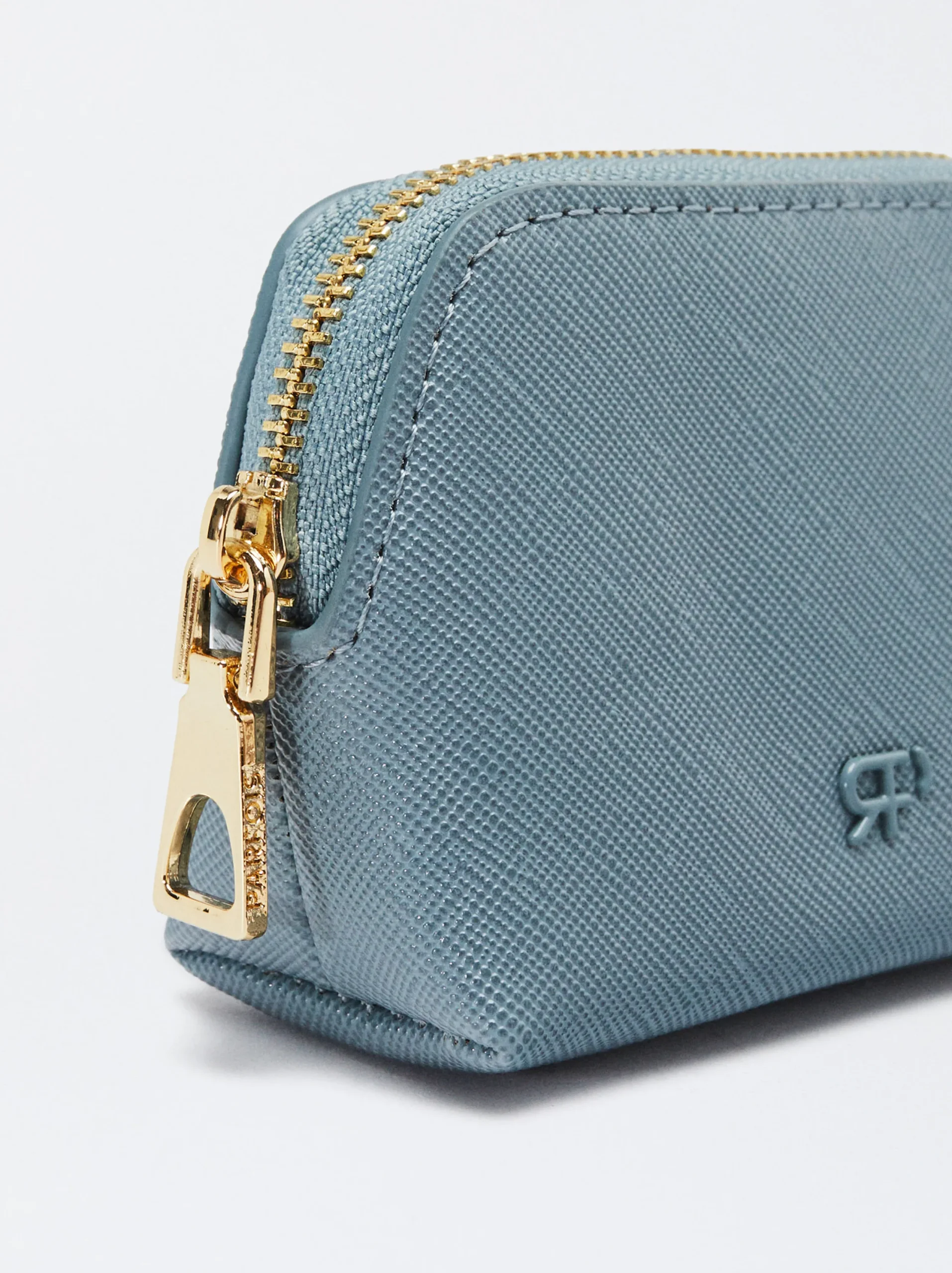 PARFOIS Monedero Liso Azul Clearance