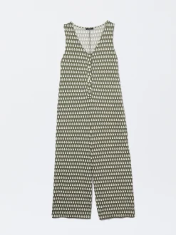 PARFOIS Mono Estampado Caqui Flash Sale