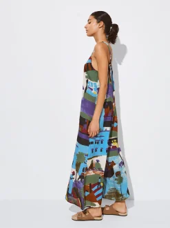 PARFOIS Mono Largo Estampado Multicor Fashion