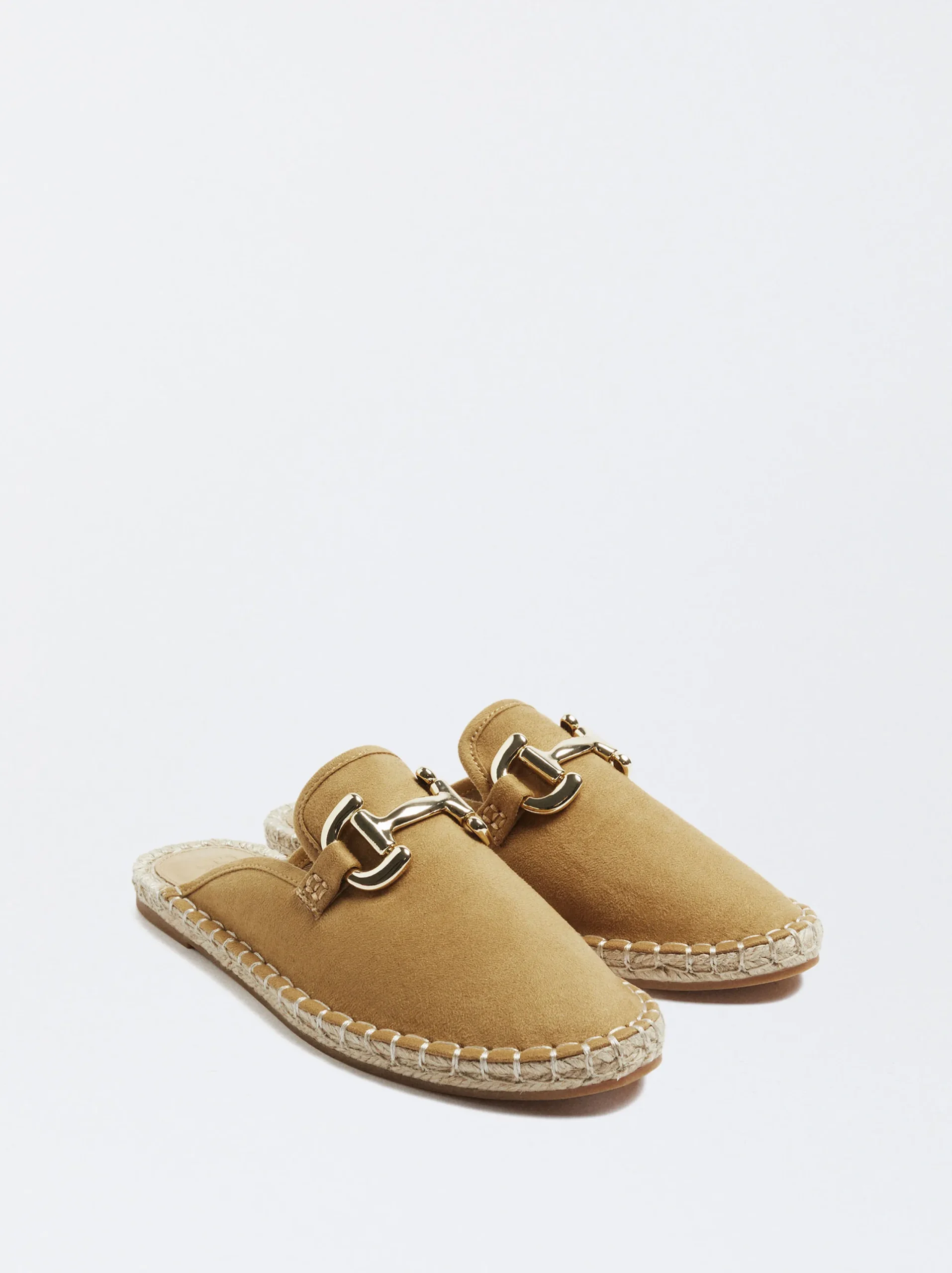 PARFOIS Mules Yute Hebilla Beige Best