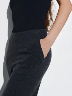 PARFOIS Pantalón 100% Cachemira Gris Clearance