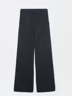 PARFOIS Pantalón 100% Cachemira Gris Clearance