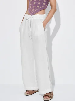 PARFOIS Pantal&oacute;n 100% Lino Crudo Shop