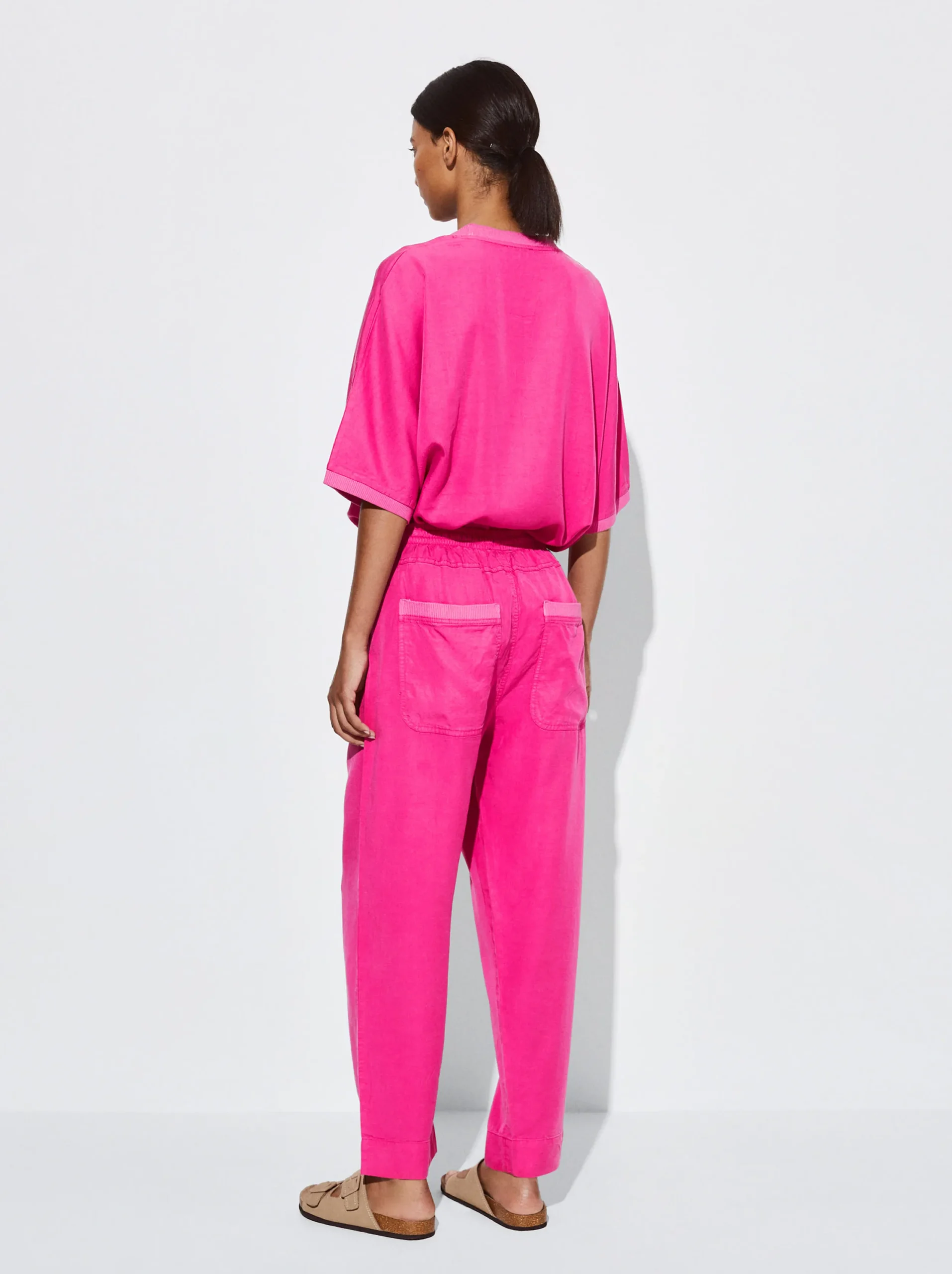 PARFOIS Pantalón 100% Lyocell Fucsia Best