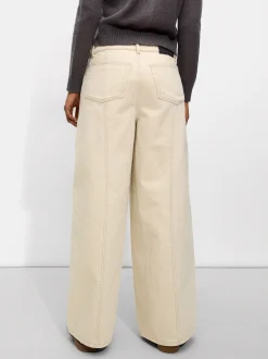 PARFOIS Pantal&oacute;n Ancho De Algod&oacute;n Crudo Discount