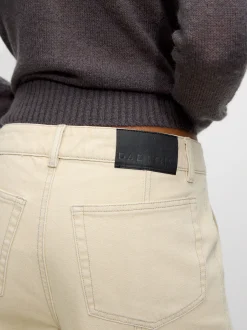 PARFOIS Pantal&oacute;n Ancho De Algod&oacute;n Crudo Discount