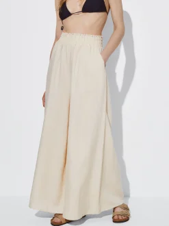PARFOIS Pantal&oacute;n Ancho Lino Crudo Clearance