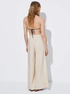 PARFOIS Pantal&oacute;n Ancho Lino Crudo Clearance