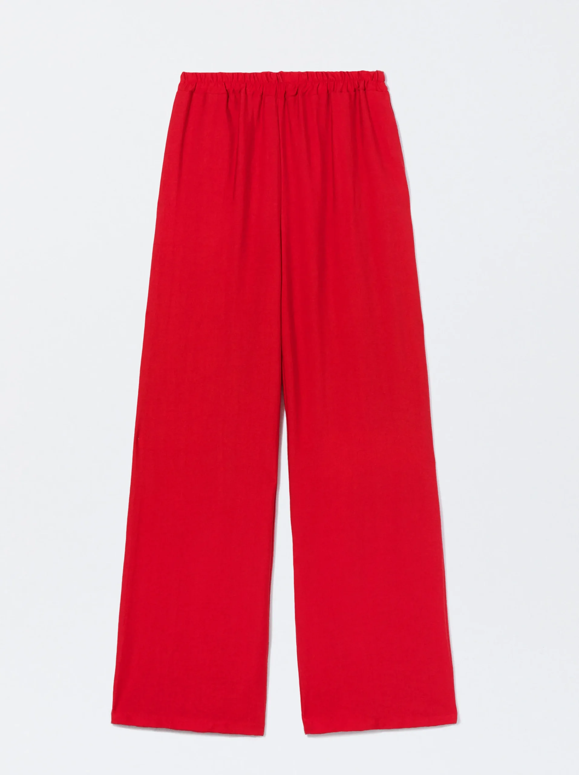 PARFOIS Pantalón Cintura Elástica Rojo Store