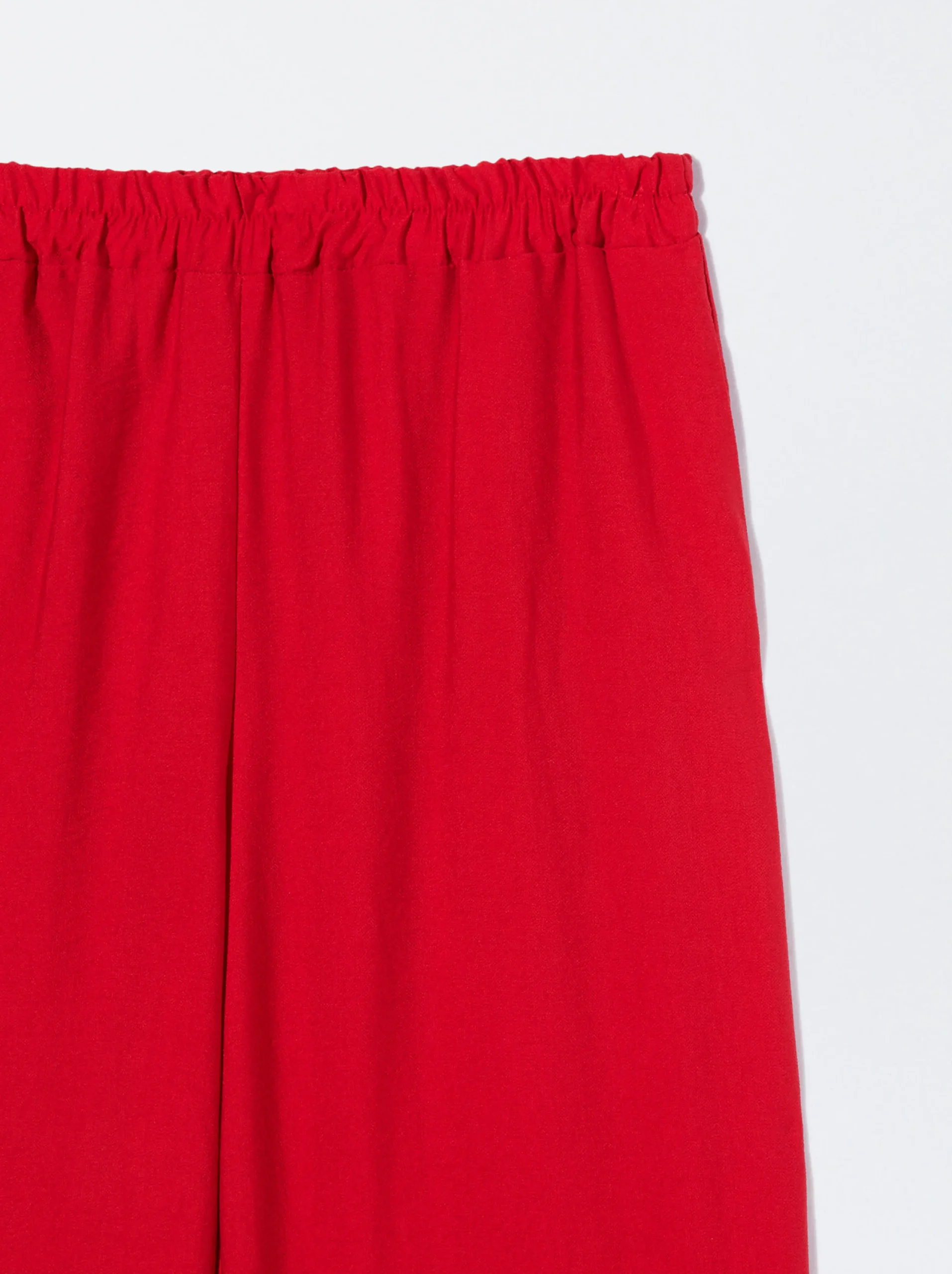 PARFOIS Pantalón Cintura Elástica Rojo Store