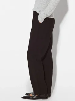 PARFOIS Pantalón Cintura Elástica Negro Discount