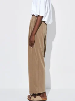 PARFOIS Pantalón Cintura Elástica Caqui Outlet