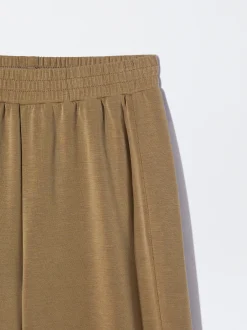 PARFOIS Pantalón Cintura Elástica Caqui Outlet