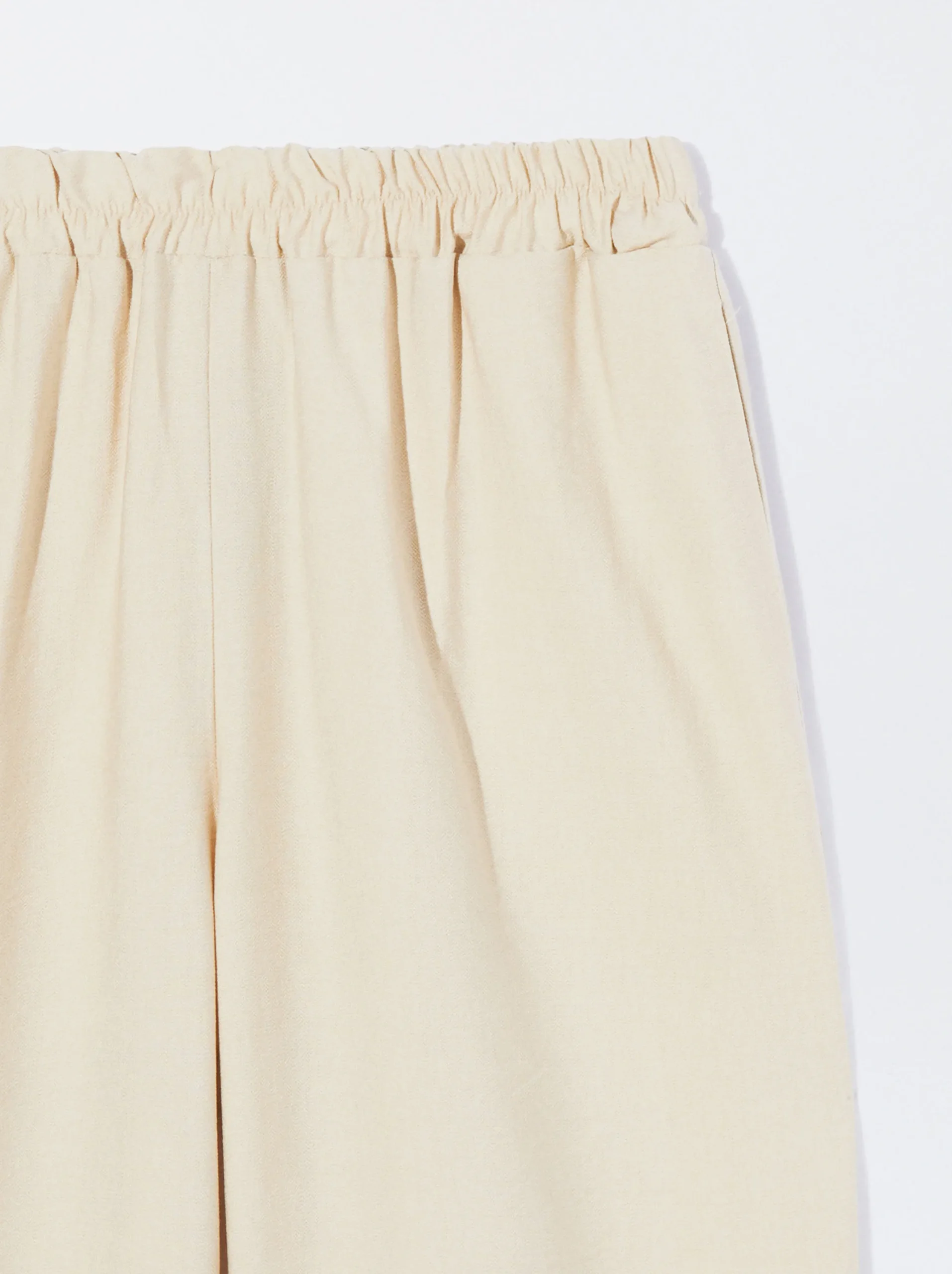 PARFOIS Pantalón Cintura Elástica Beige Sale