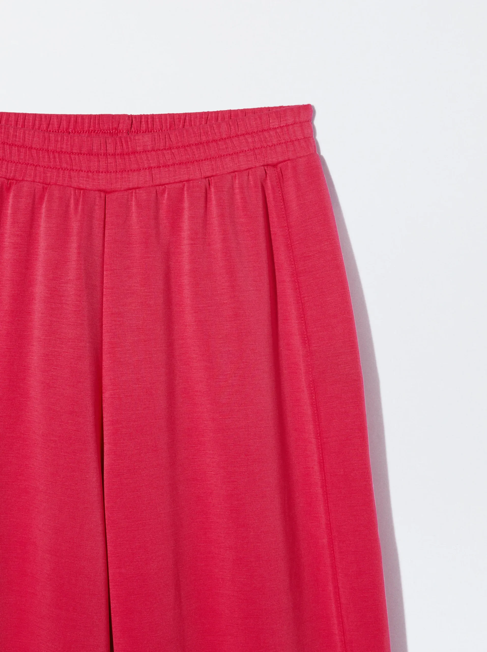 PARFOIS Pantalón Cintura Elástica Fucsia Cheap