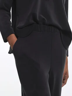 PARFOIS Pantal&oacute;n Fluido Con Cintura El&aacute;stica Gris Outlet
