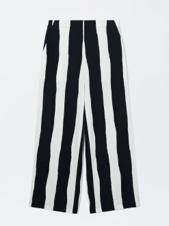 PARFOIS Pantal&oacute;n Lino Con Rayas Multicor Discount