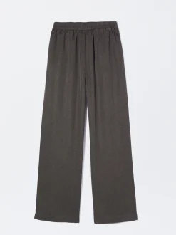 PARFOIS Pantalón Lyocell Animal Print Gris Hot
