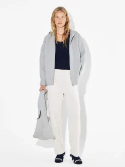 PARFOIS Pantalón Modal Cintura Elástica Blanco Best Sale