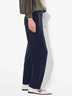 PARFOIS Pantalón Modal Cintura Elástica Gris Best Sale