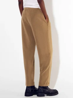PARFOIS Pantalón Modal Cintura Elástica Camel Discount