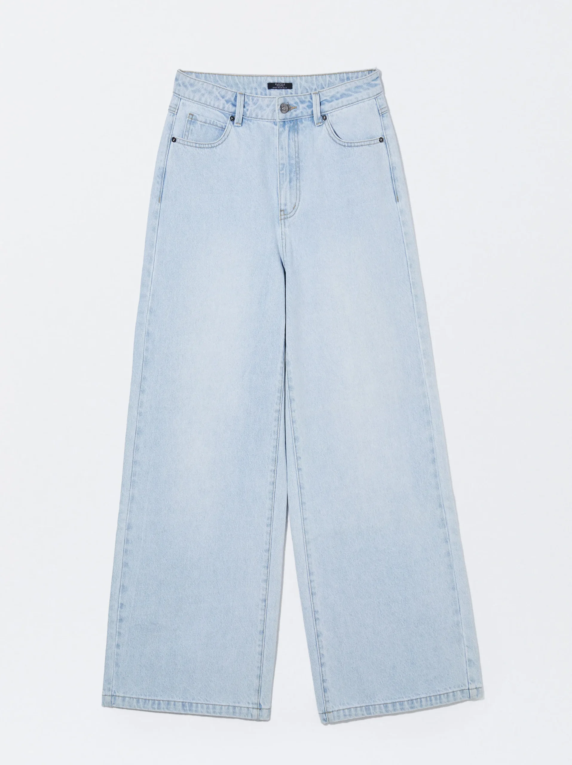 PARFOIS Pantalón Vaquero Wide Leg Azul Best