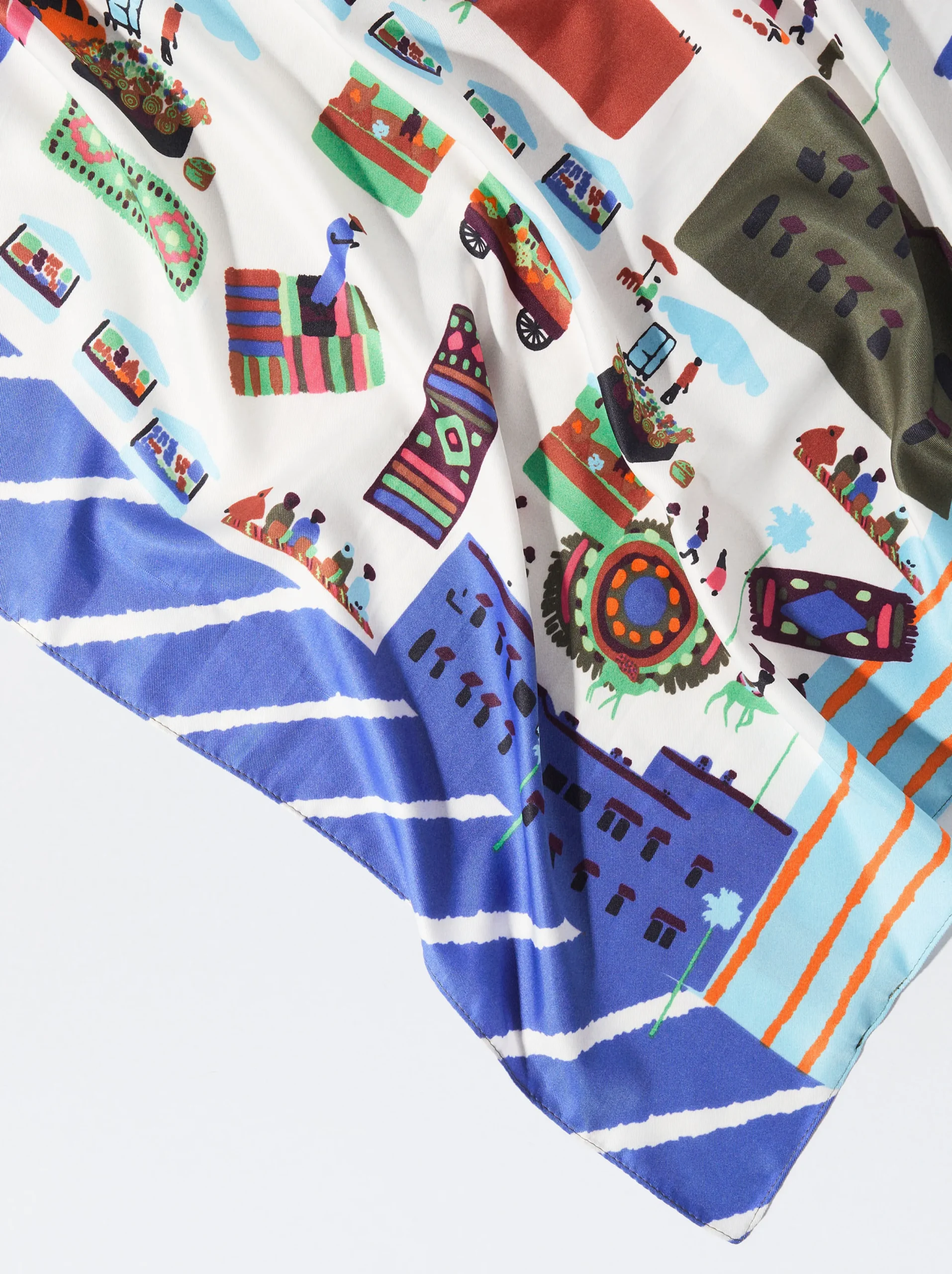 PARFOIS Pañuelo Con Estampado Multicor Fashion