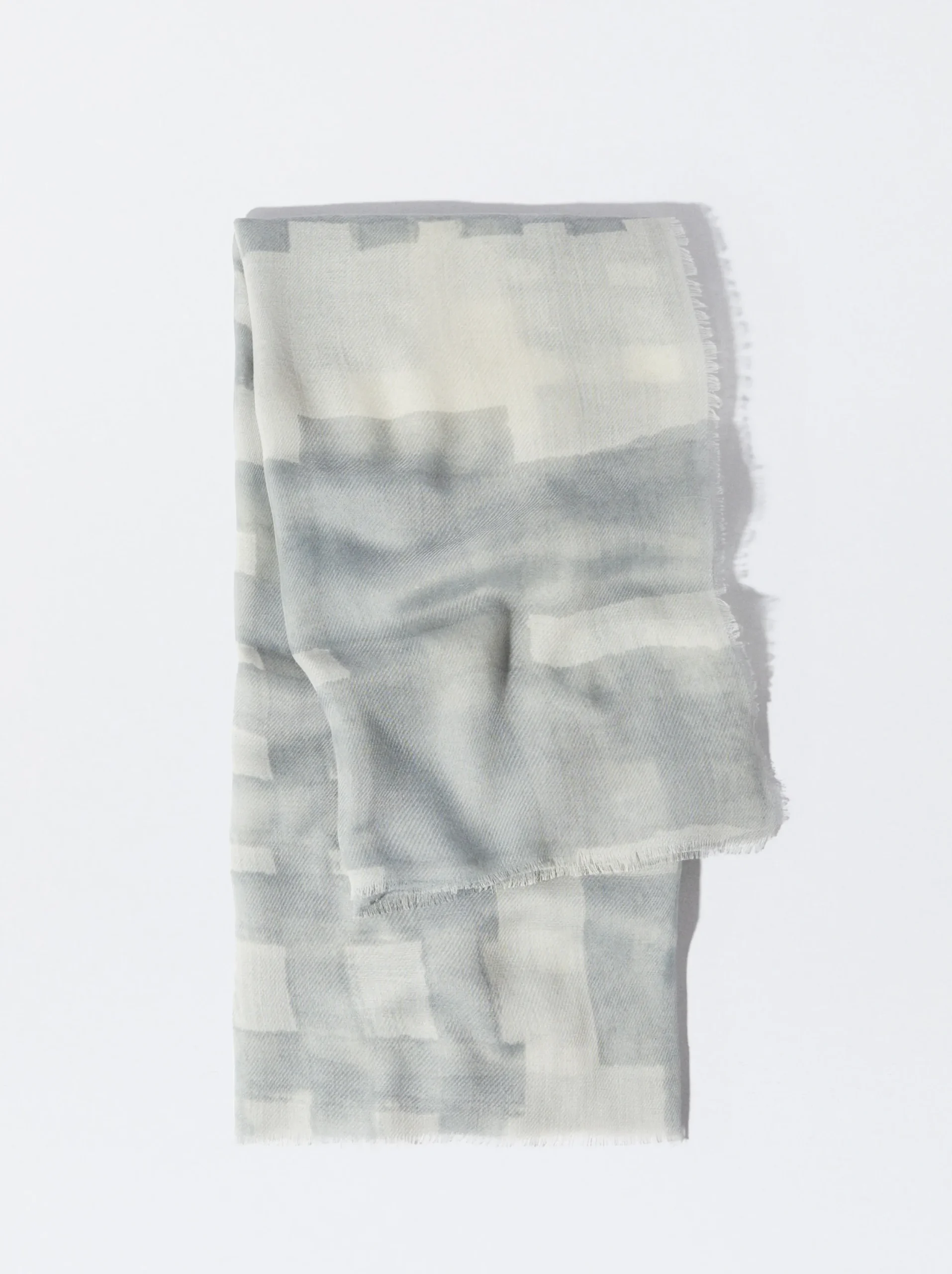 PARFOIS Pañuelo Con Estampado Gris Best