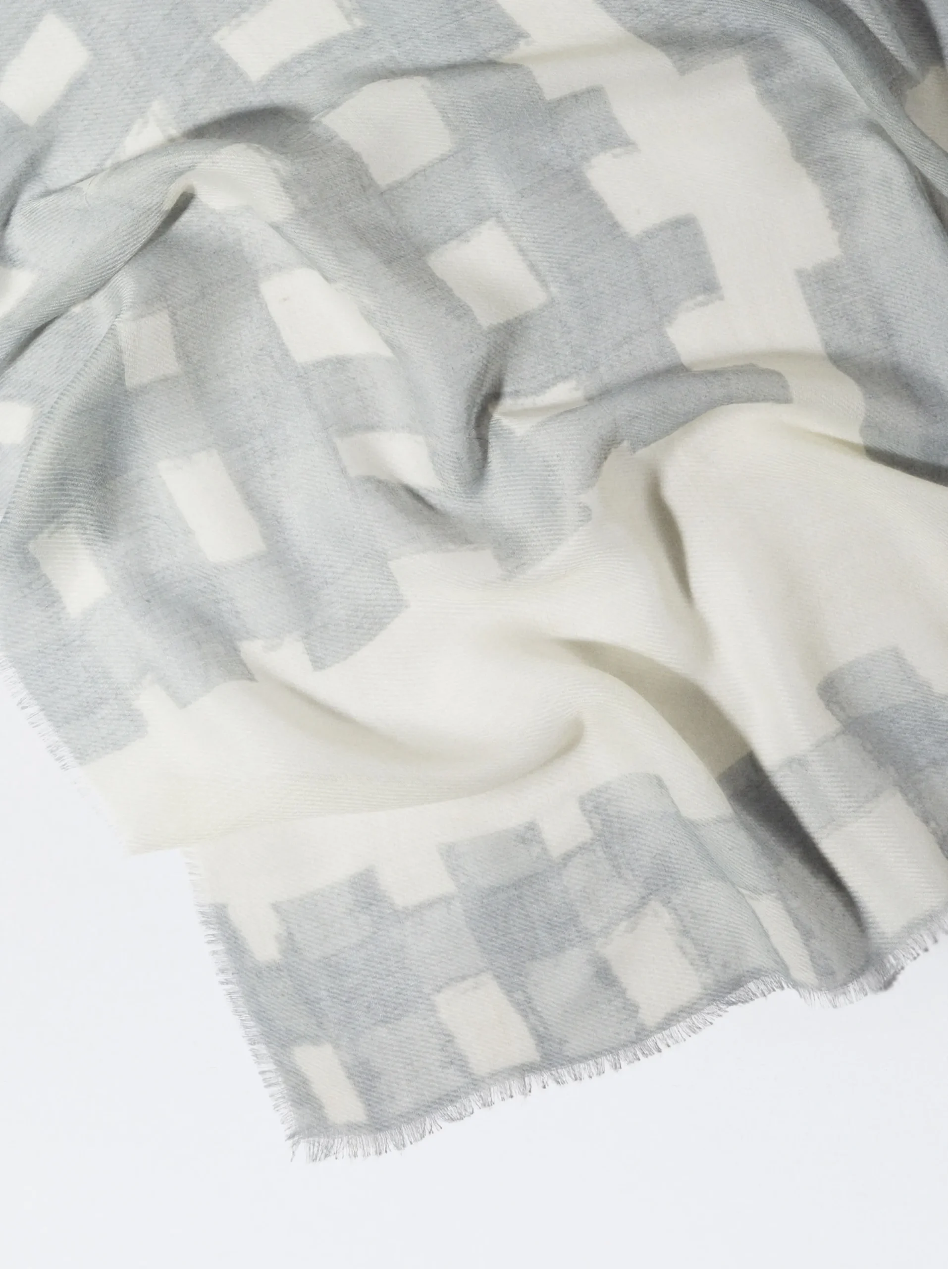 PARFOIS Pañuelo Con Estampado Gris Best