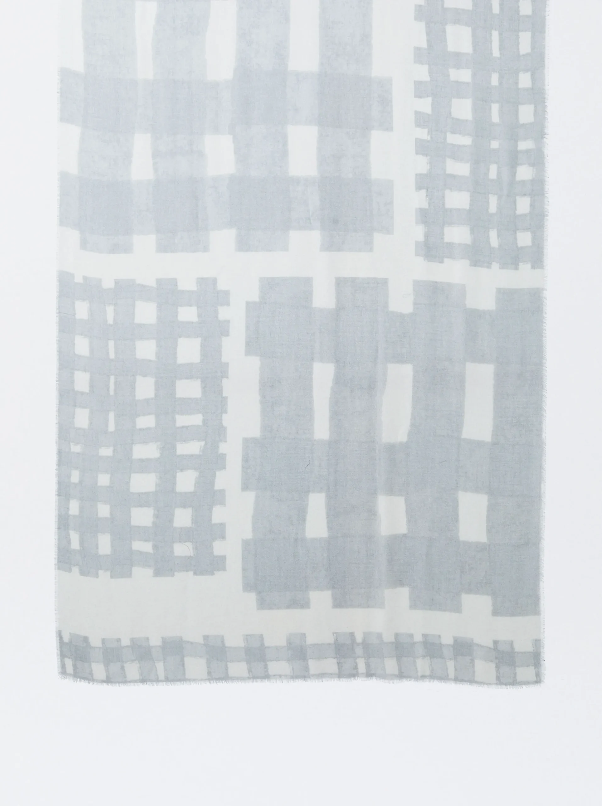 PARFOIS Pañuelo Con Estampado Gris Best
