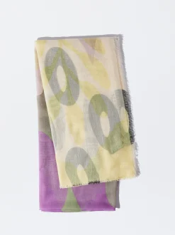 PARFOIS Pañuelo Con Estampado Verde Fashion
