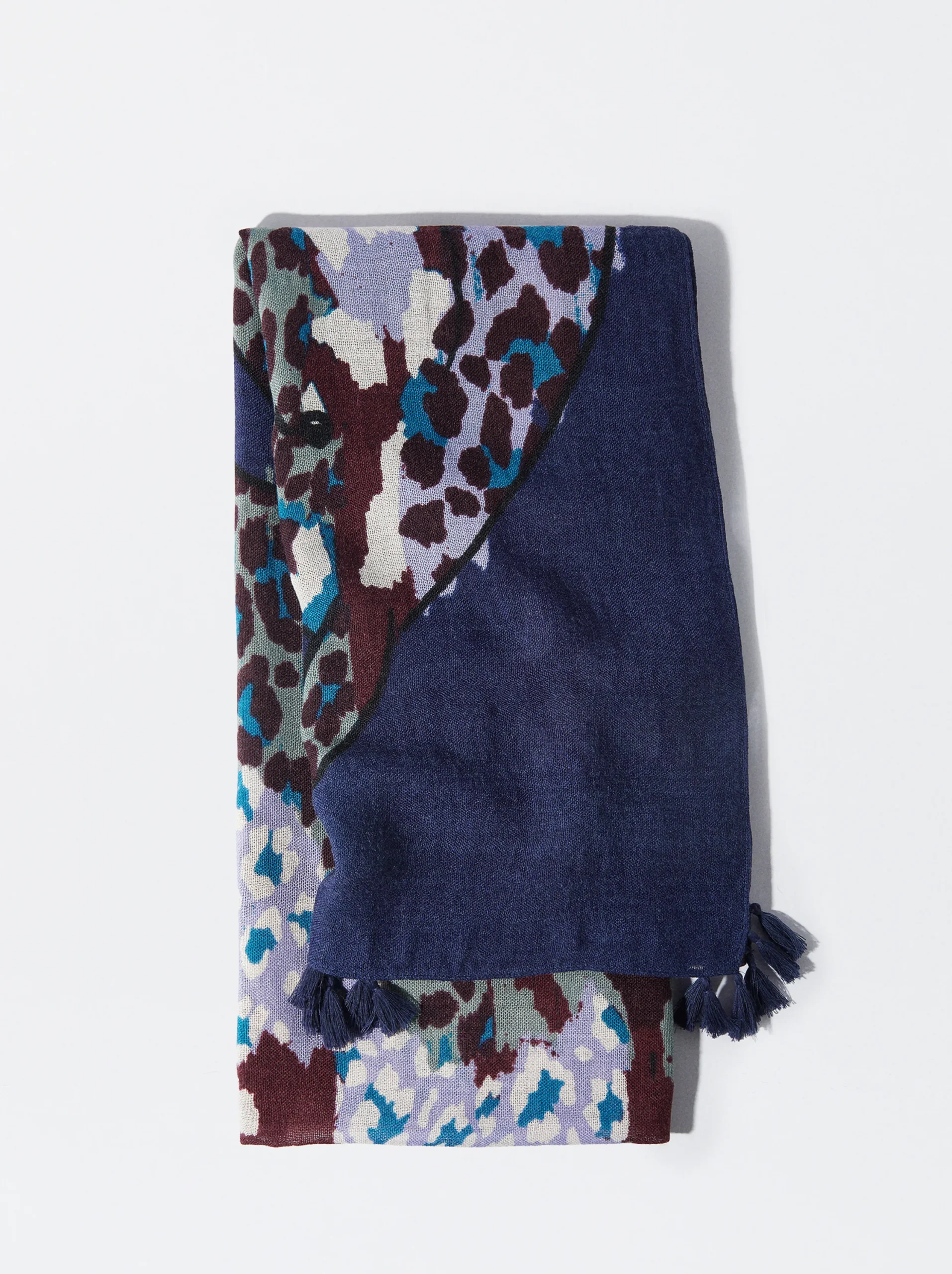 PARFOIS Pañuelo Con Estampado Multicor Fashion